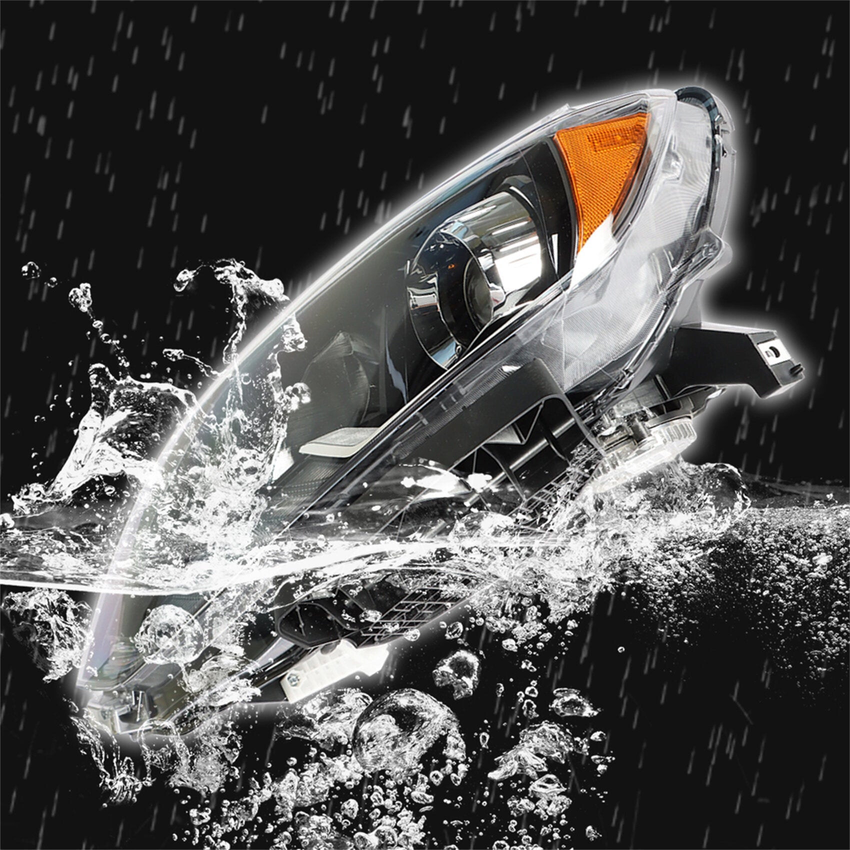 TOPPARTZ Headlight Assembly Replacement for Nissan Sentra 2016-2018 SL SR LED Head Lamp Projector With DRL Set Driver Side