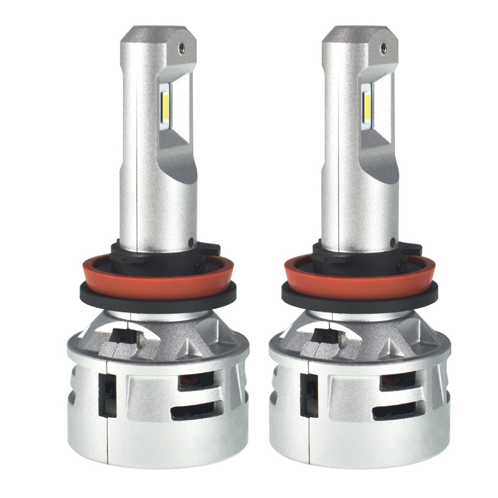 TOPPARTZ 2Pcs H11 H9 H8 LED Headlight Bulbs,60W 10000LM 6500K Cool White Super Bright Auto High Beam/Low Beam LED Headlight Conversion Kit