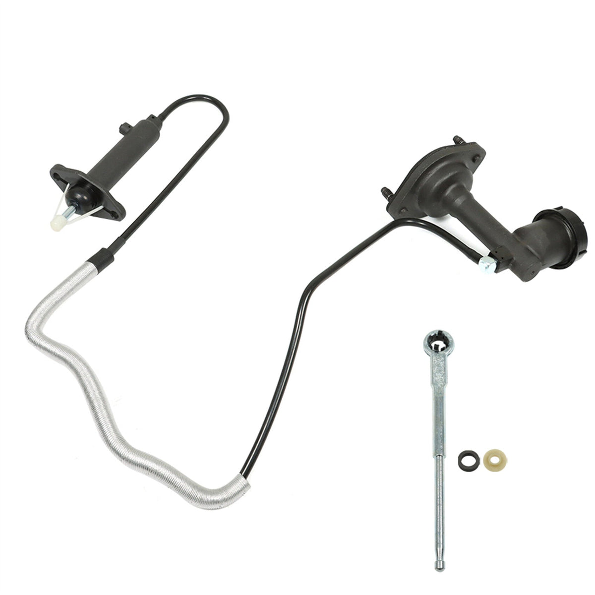 TOPPARTZ Clutch Master & Slave Cylinder Assembly for 1997-2002 Wrangler 2.5L 4.0L