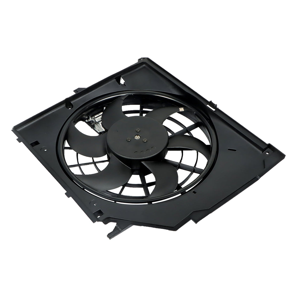 TOPPARTZ Radiator Cooling Fan Assembly Replacement for 2000-2001 BMW E46 325i 328i 330i