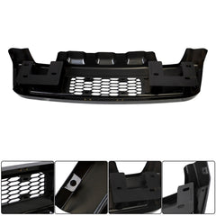 TOPPARTZ Painted Black Steel Front Bumper Assembly Kit Replacement for 2021 2022 F150 Raptor Style