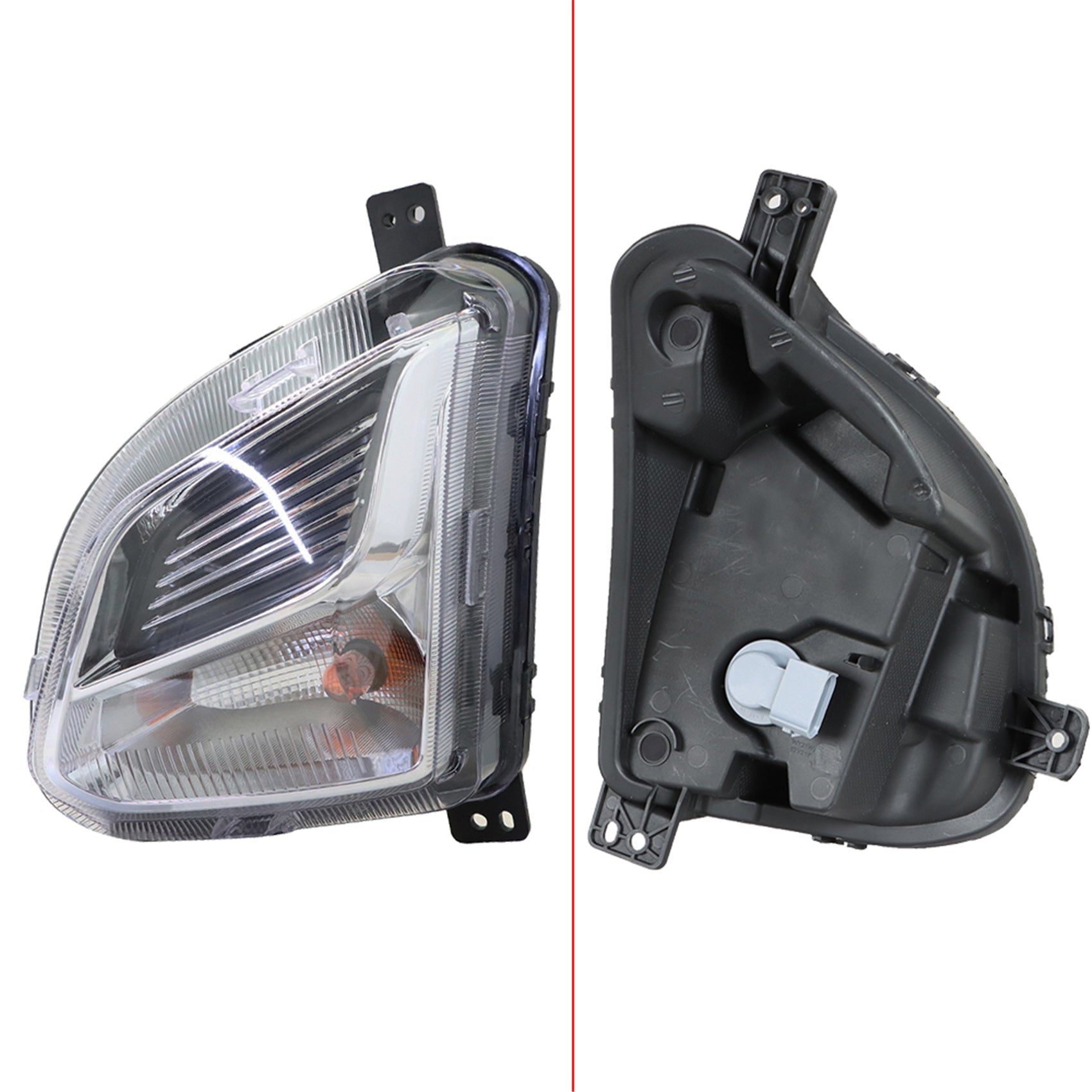TOPPARTZ Bumper Fog Light Assembly w/ Bulbs Replacement for 2018 2019 2020 Chevrolet Equinox Left Driver Side