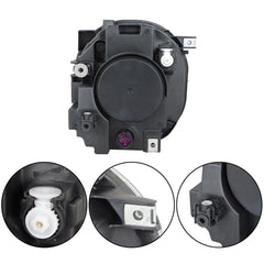 TOPPARTZ Headlight Assembly, Compatible Replacement for 2015-2018 Jeep Renegade Projector Headlamp for Driver and Passenger Side
