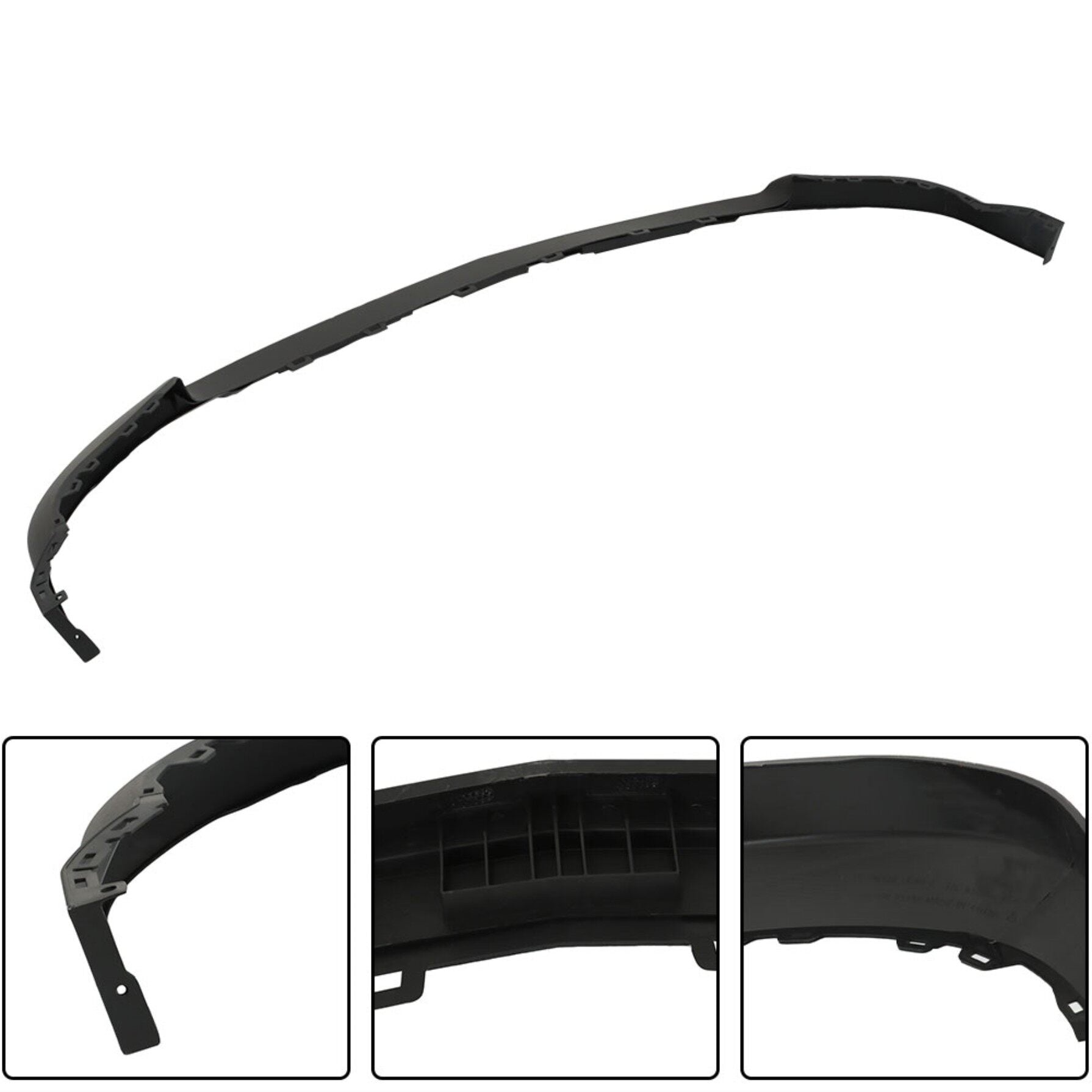 TOPPARTZ Textured Front Upper Bumper Cover Replacement for 2014-2015 Silverado 1500