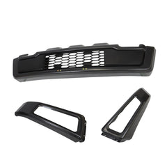 TOPPARTZ Painted Grey Steel Front Bumper Replacement for 2009-2014 F150 Conversion Raptor Style