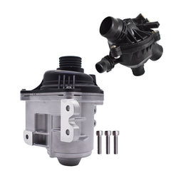 TOPPARTZ Electric Engine Water Pump w/ Coolant Thermostat for BMW X1 X3 X4 X5 X6 Z4 135i 135is 335i 335xi 535i 535xi 640i 740i