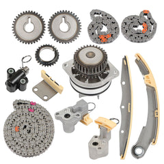 TOPPARTZ Timing Chain Kit Water Pump 13028-7Y000 TKNS155GWP Replacement for 2004-2009 Nissan Quest Maxima Altima 3.5L VQ35D