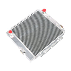TOPPARTZ 3 Row Aluminum Cooling Radiator Replacement for 1960-1966 Ford Mustang Falcon Comet V8 MT