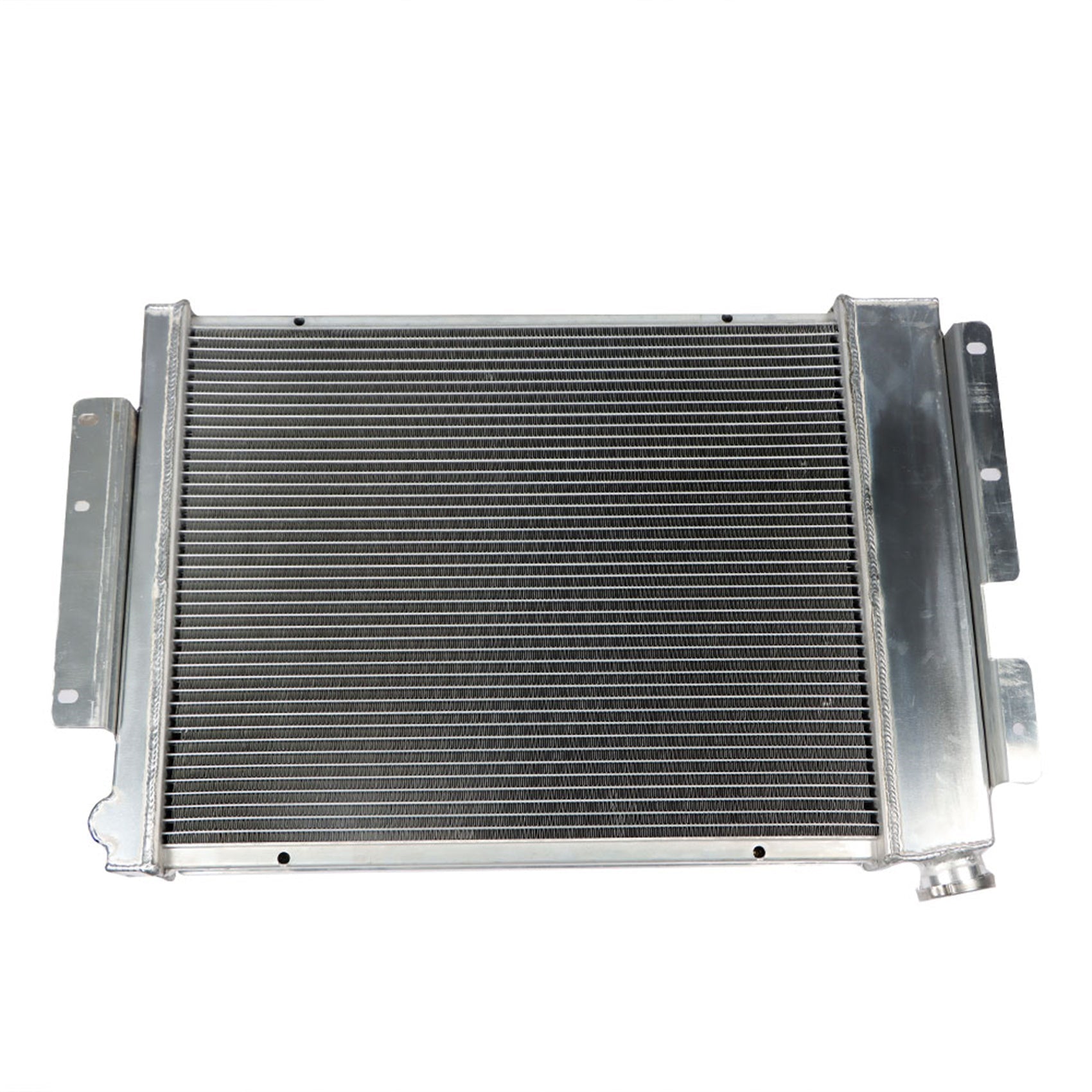 TOPPARTZ Aluminum Core Radiator & fan Shroud Replacement for 1967-1969 Camaro firebird V8