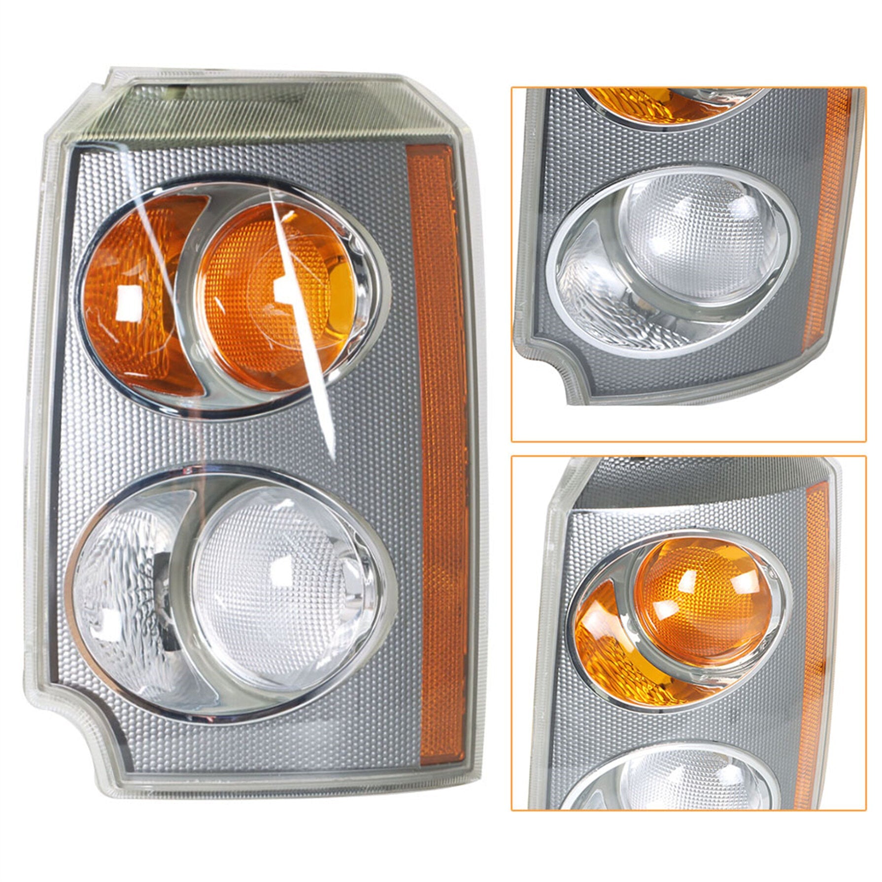 TOPPARTZ Driver Side Front Left Turn Signal Lamp Replacement for 2003-2005 Land Range Rover L322 LH Turn Signal Light Blinker Indicator XBD000023