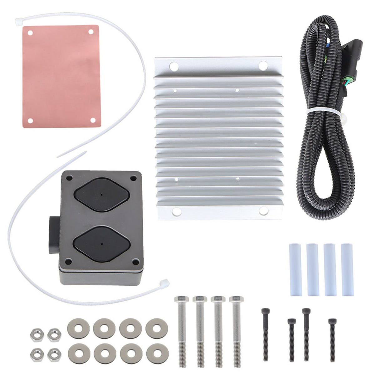 TOPPARTZ Fuel Pump Driver Module with Relocation Kit Set 904-104 Replacement for Chevy GMC 6.5L 19209057 12562836