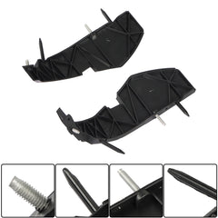 TOPPARTZ Front Bumper Support Brackets Cover Retainer Front Driver and Passenger Side Replacement for Challenger 2015-2018 68375013AA 68375014AA
