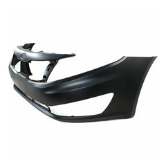 TOPPARTZ Replacement Front Bumper Cover Replacement for Kia Optima EX LX with Tow Hook Hole 2012 2013 KI1000161 865114C000