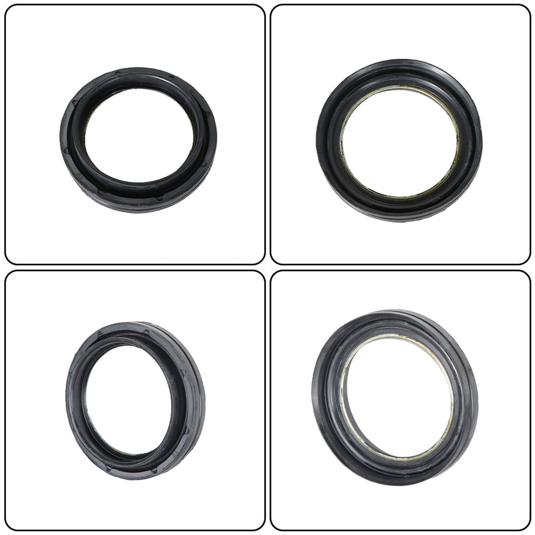 TOPPARTZ Inner Knuckle Seal and Dust Seal Kit Replacement for 1998-2004 Ford Super Duty F350 F250