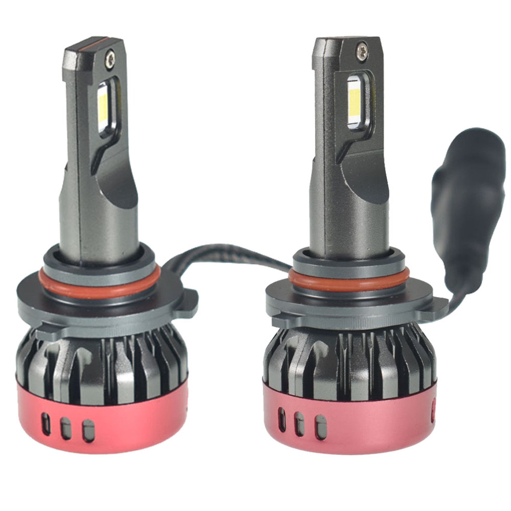 TOPPARTZ 2Pcs 9005/HB3 LED Headlight Bulbs,56W 9600LM 6500K Cool White Super Bright Auto High Beam/Low Beam LED Headlight Conversion Kit