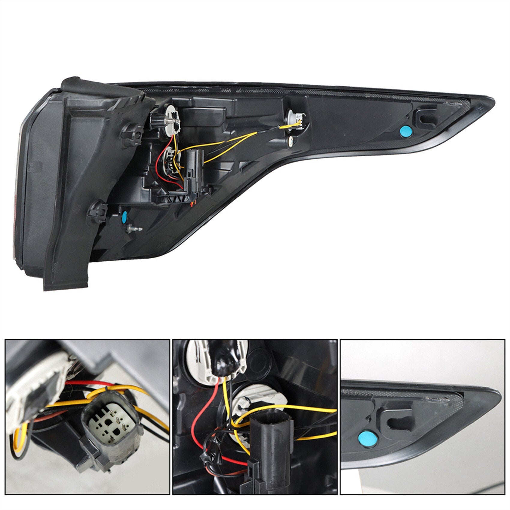 TOPPARTZ Driver Side Tail Light Replacement for 2017 2018 2019 Ford Escape Kuga Rear Tail Light Brake Lamp Assembly LH Left Side