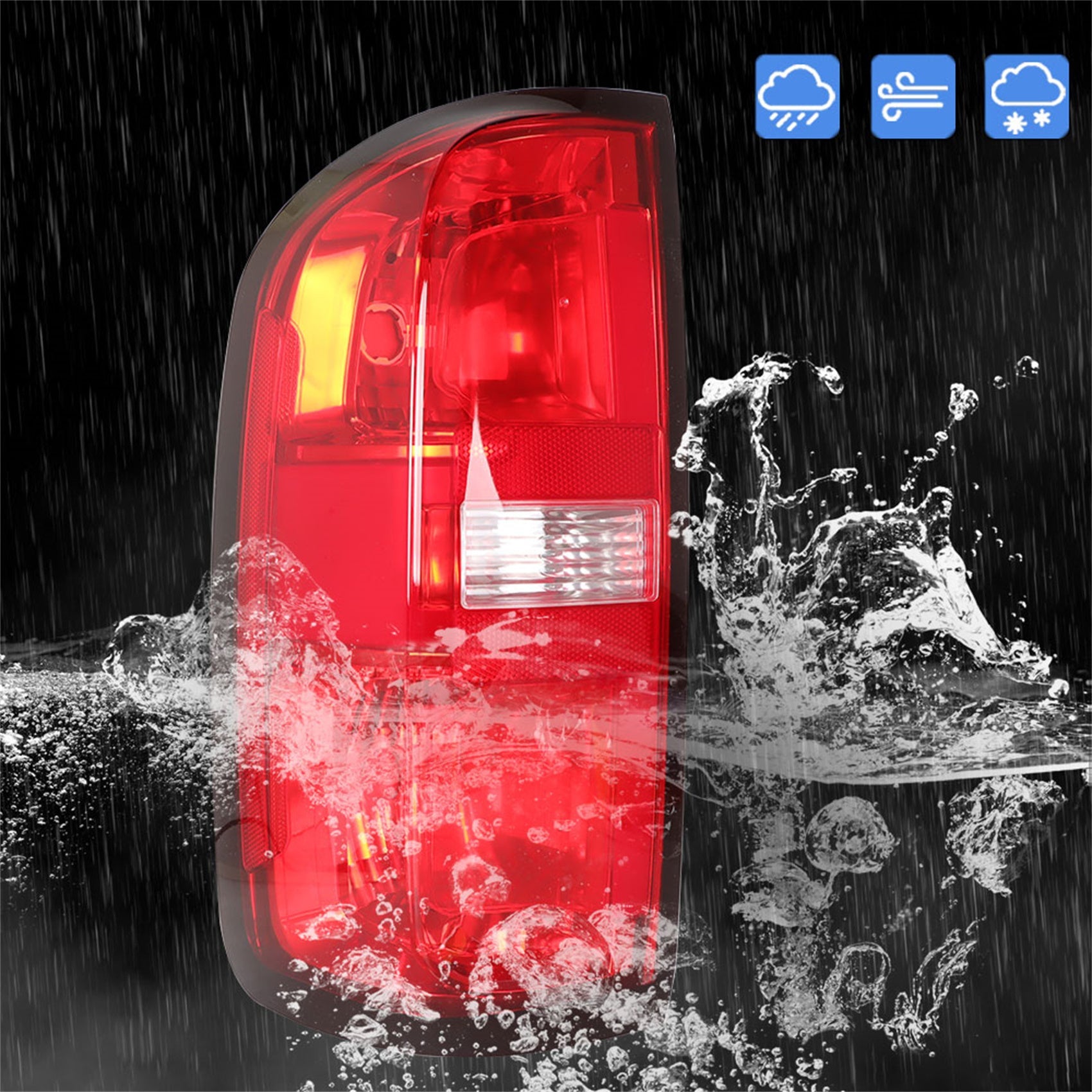 TOPPARTZ Driver Side Tail Light for 2015-2022 Chevrolet Colorado GM2800270 84169777