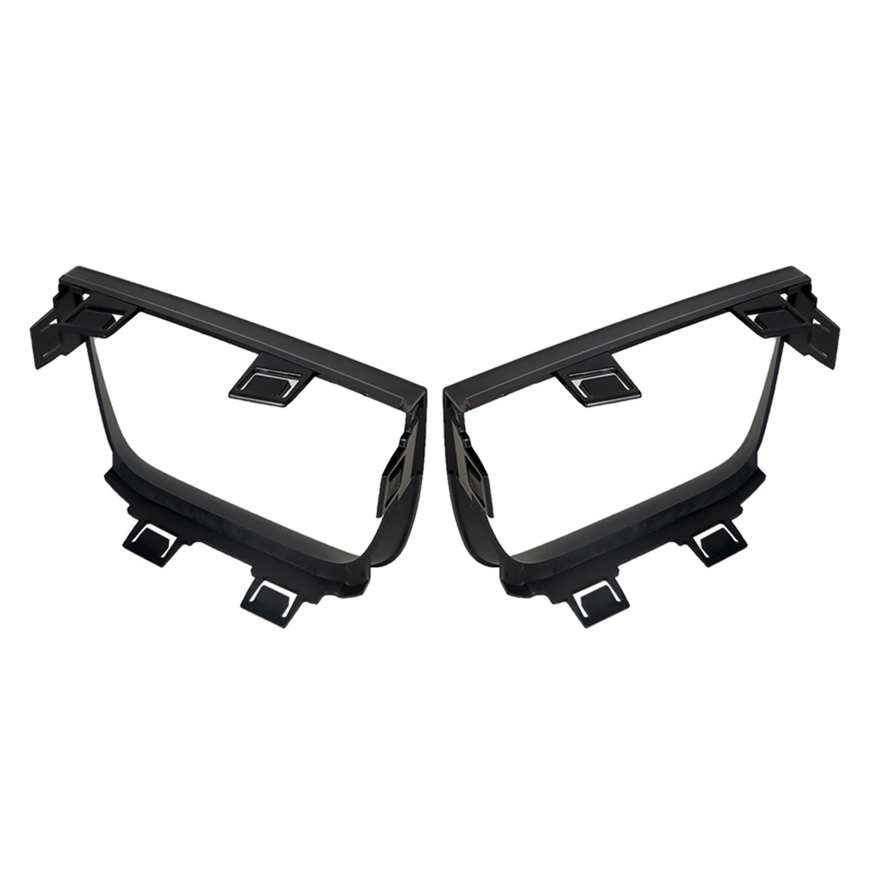 TOPPARTZ 4 PCS Tail Light Bezel Covers Replacement for 2010-2013 Chevy Camaro LT LS SS Glossy Black 92199773 92199774