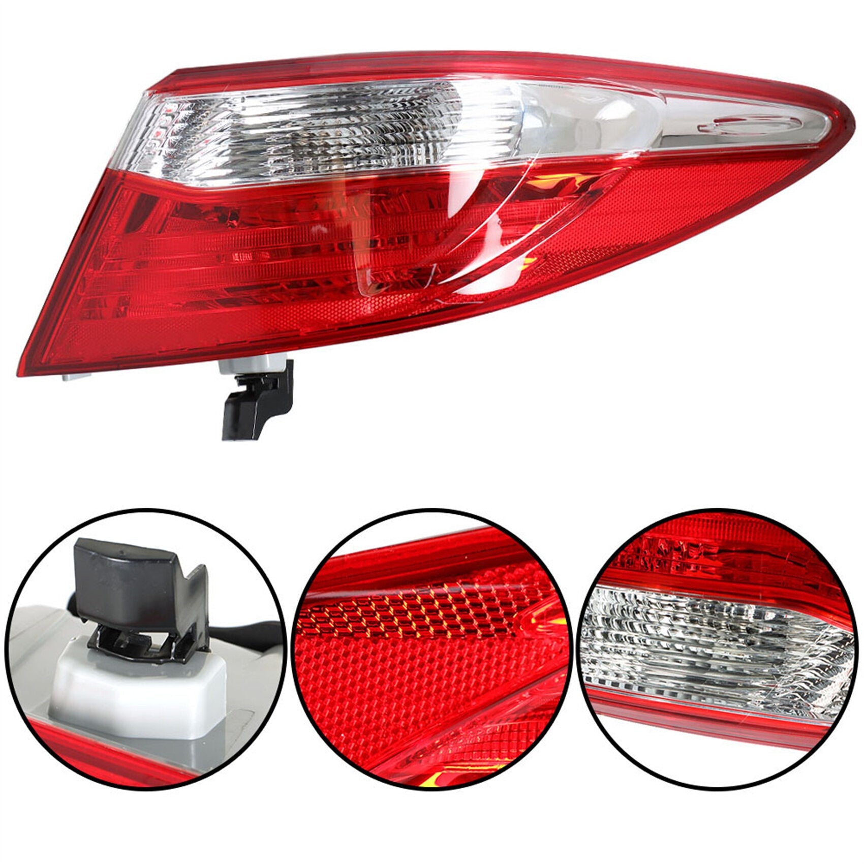 TOPPARTZ Driver Passenger Side Tail Lights Replacement for 2015-2017 Toyota Camry