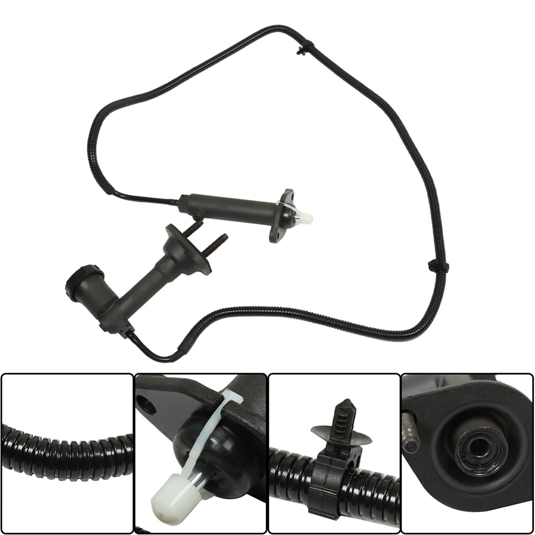 TOPPARTZ Clutch Master and Slave Cylinder Assembly Replacement for 2004-2008 Dodge Ram 1500 2500 3500 SLT ST Laramie