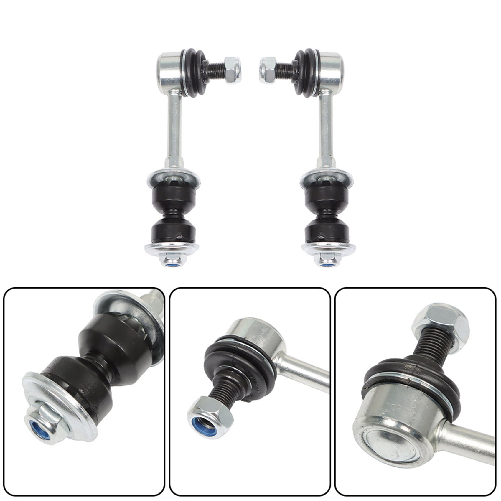 TOPPARTZ Front Rear Control Arm with Ball Joint Tie Rod End Replacement for 2006-2018 Toyota RAV4