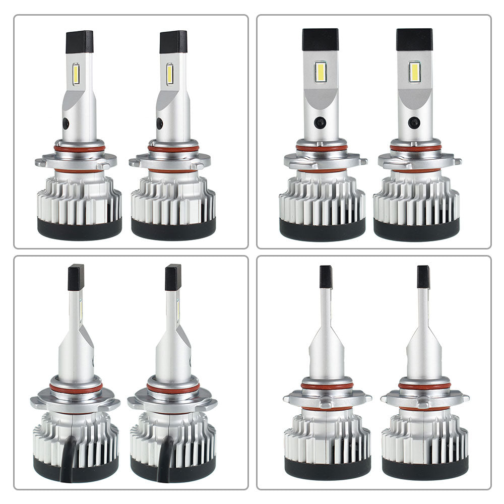 TOPPARTZ 2Pcs 9006/HB4 LED Headlight Bulbs 6000K Cool White 100W Super Bright Headlight Conversion Kit