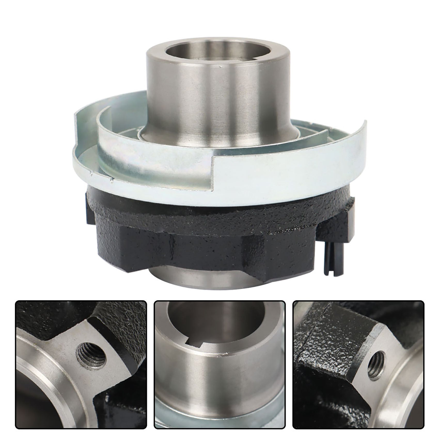 TOPPARTZ Balancer Crankshaft Hub with 2.3L 4 cyl Engine F1ZZ6C377A Replacement for Ford Ranger Mustang Mazda B2300 1989-1994
