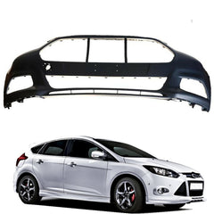 TOPPARTZ New Primered Front Bumper Fascia for 2013-2016 Ford Fusion with Park Assist Sensor Holes