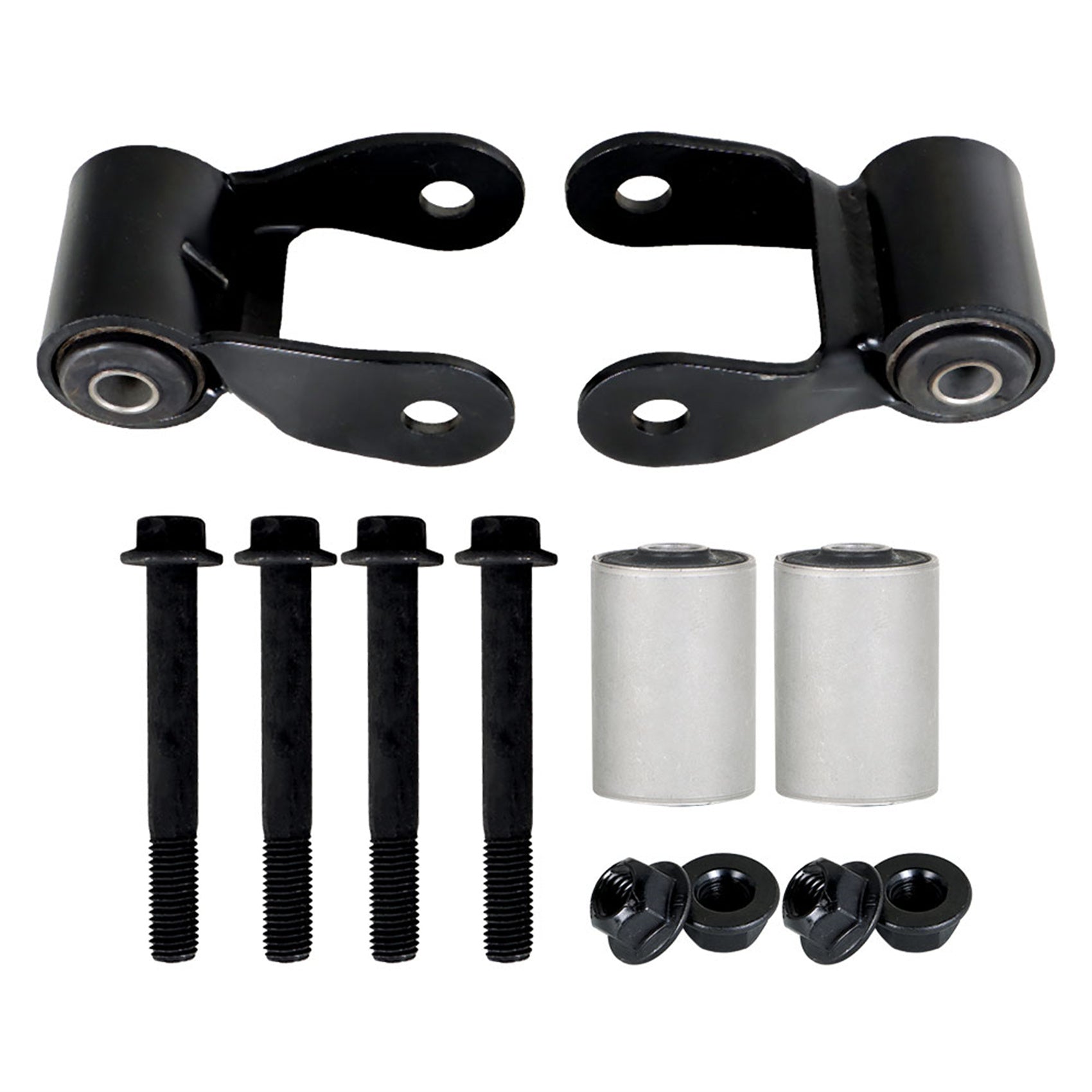 TOPPARTZ Rear Leaf Spring Shackle Kit Replacement for 1994-2001 Jeep Cherokee Wagoneer