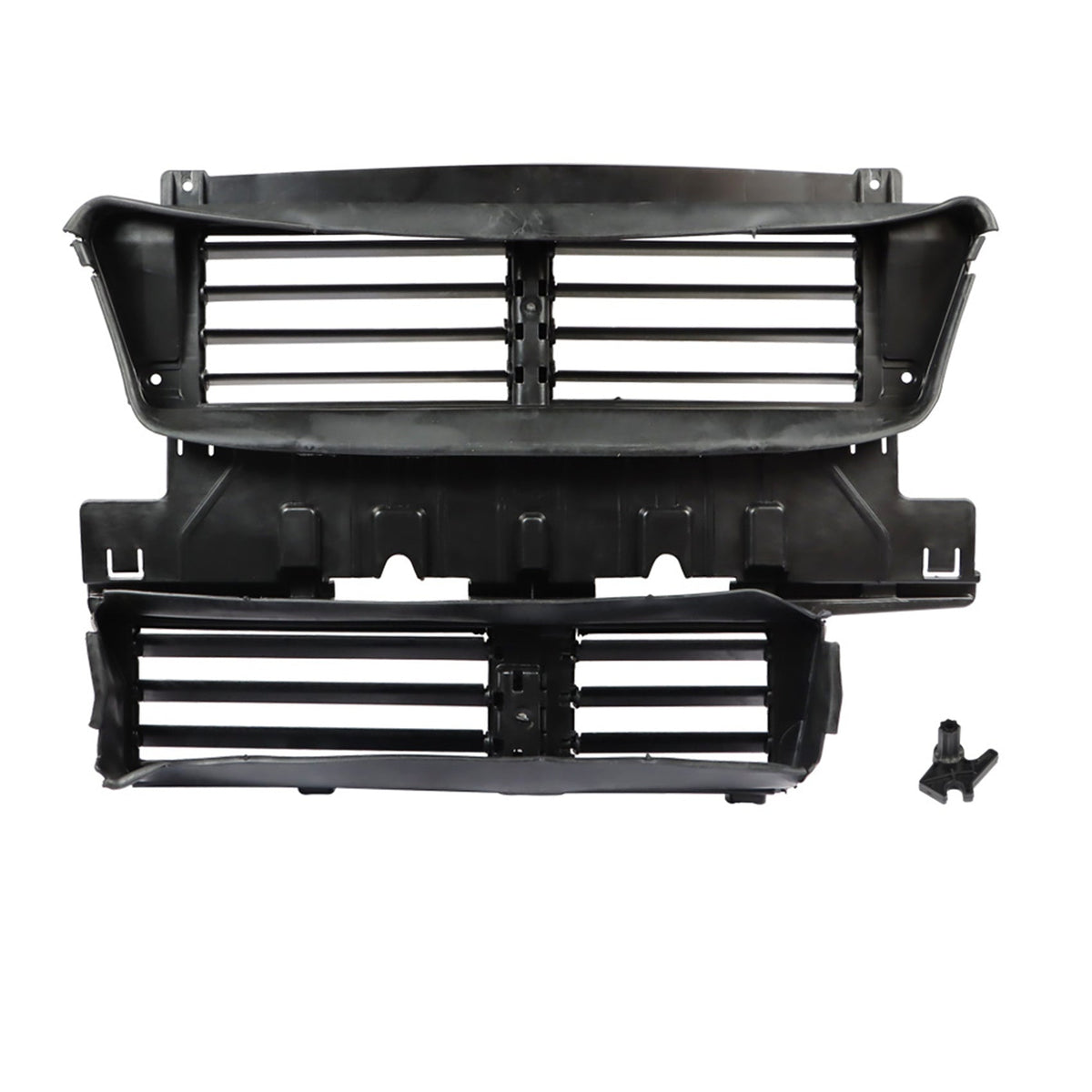TOPPARTZ Radiator Support Shutter Grille Assembly Replacement for 2017-2019 Ford Fusion