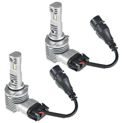 TOPPARTZ 9005/HB3 LED Fog Light Bulbs,50W 12000LM 6000K White High brightness Headlights Bulbs Conversion Kit,Pack of 2