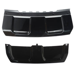 TOPPARTZ Front and Rear Black Skid Plate Bumper Trim Guard Protector Replacement for Range Rover Sport 2014 2015 2016 2017