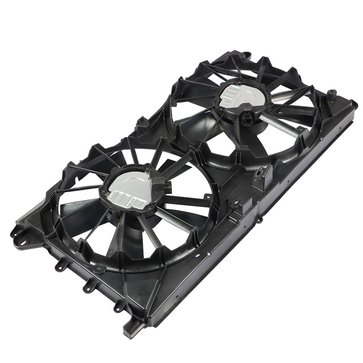 TOPPARTZ Dual Radiator and Condenser Fan Assembly Replacement for Ford F-150 Expedition HL3Z-8C607-D