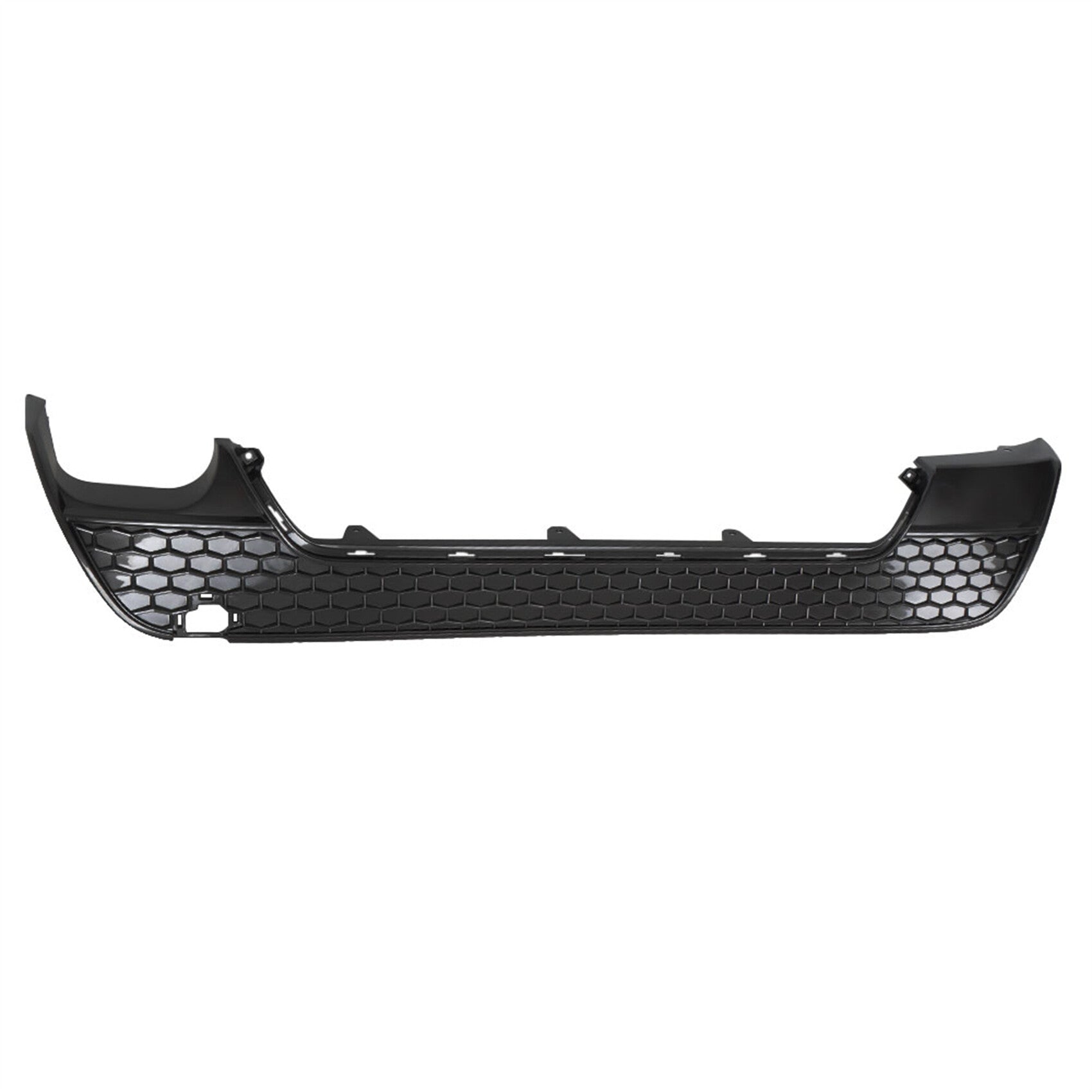 TOPPARTZ Rear Bumper Lower Cover Glossy Black Replacement for 2020 2021 2022 Toyota Corolla XSE SE 5216902070 TO1195123