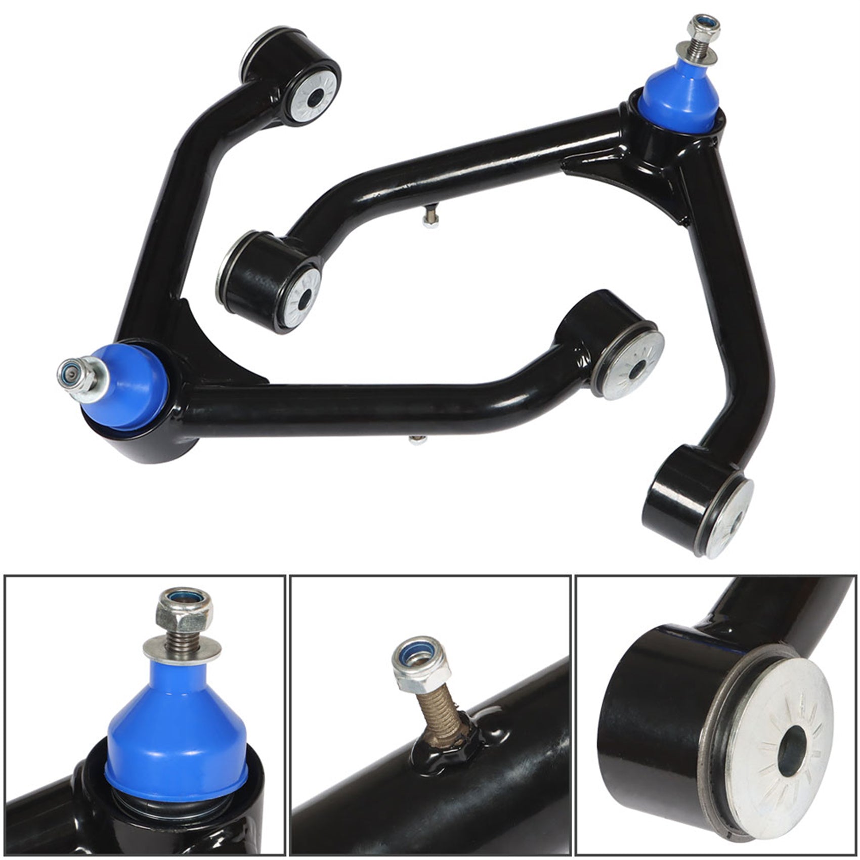 TOPPARTZ Front Upper Control Arms Replacement for 1999-2006 Silverado Sierra 1500 Tahoe 2-4' Lift