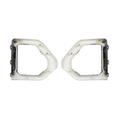 TOPPARTZ Front Bumper Fog Light Outer Bezel Cover Black Replacement for 2019-2021 GMC Sierra Denali SLT AT4 Driver & Passenger Side