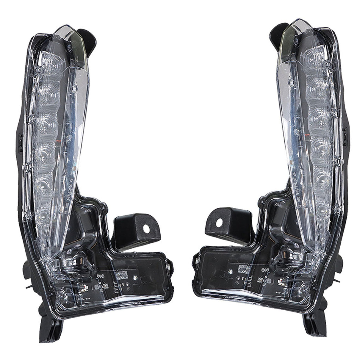 TOPPARTZ 1 Pair Fog Lights Replacement for Toyota Corolla 2017-2019 SE XSE Clear Lens LED Driving Fog Lights Lamps Driver and Passenger Side