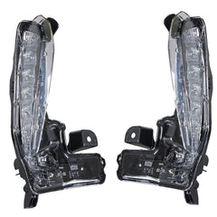TOPPARTZ 1 Pair Fog Lights Replacement for Toyota Corolla 2017-2019 SE XSE Clear Lens LED Driving Fog Lights Lamps Driver and Passenger Side
