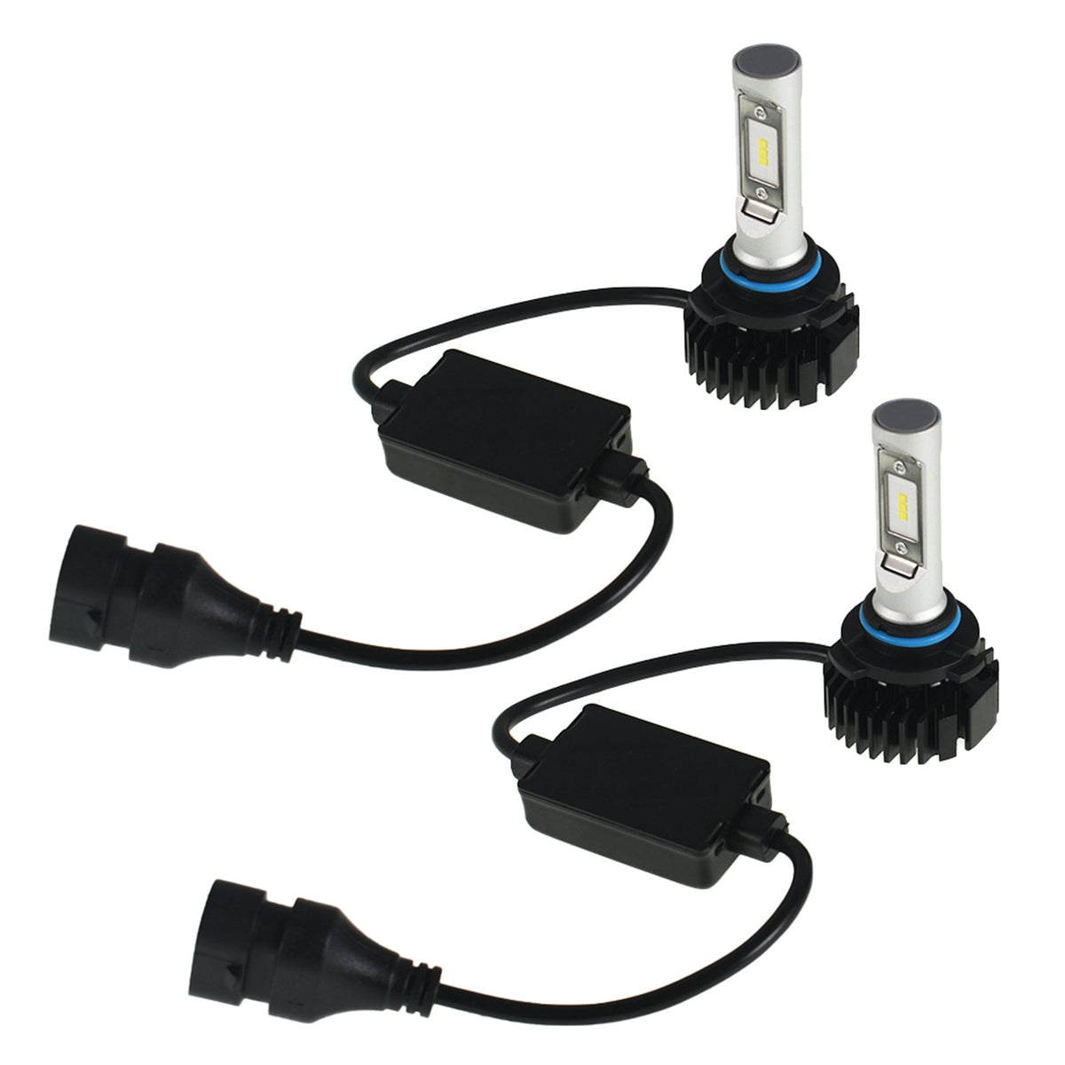 TOPPARTZ 2Pcs 9005/HB3 LED Headlight Bulbs 6000K White 30W 6000LM 6000K Super Bright Headlight Conversion Kit