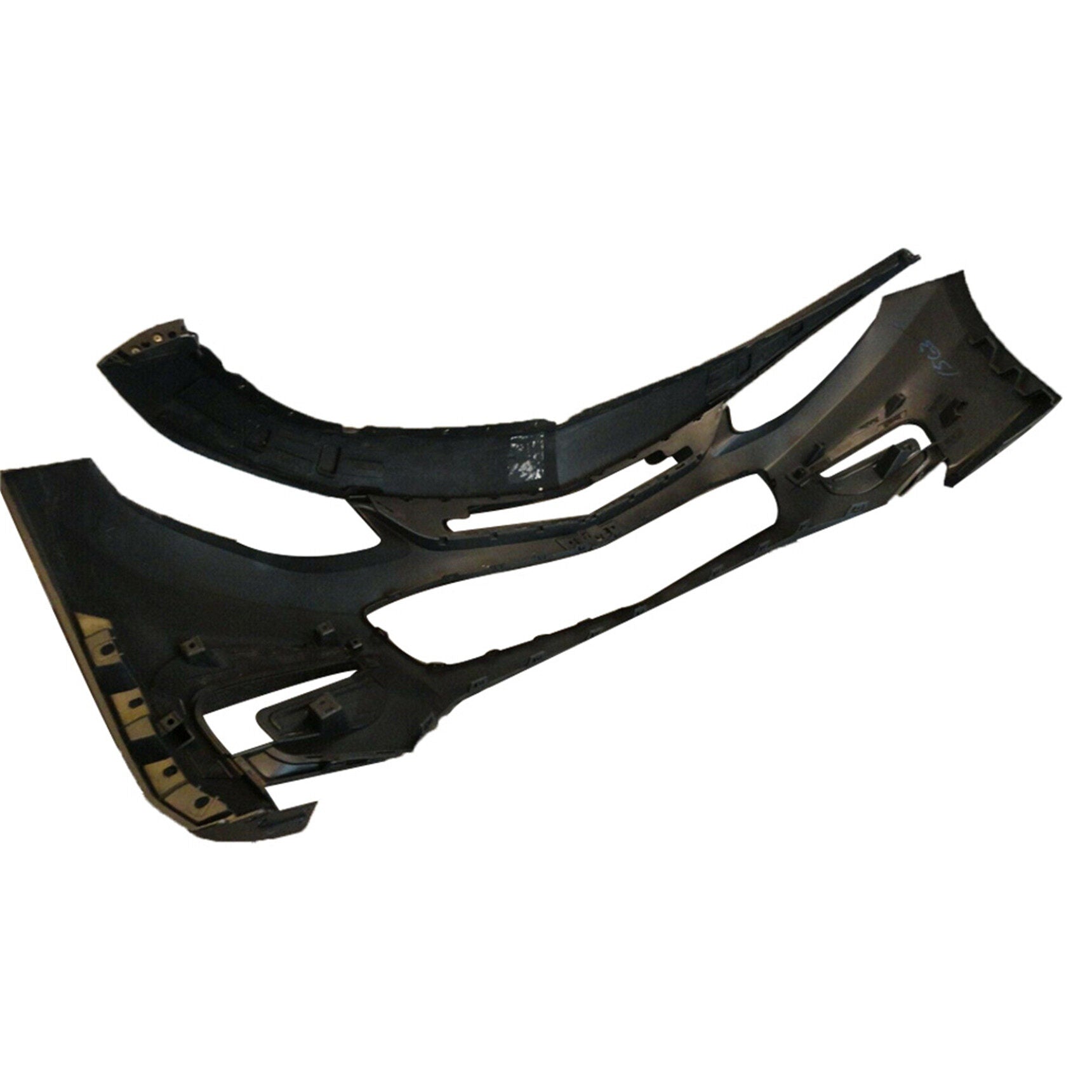 TOPPARTZ Primered Front Bumper Cover without Parking Assist Sensor Holes Replacement for 2016-2018 Malibu