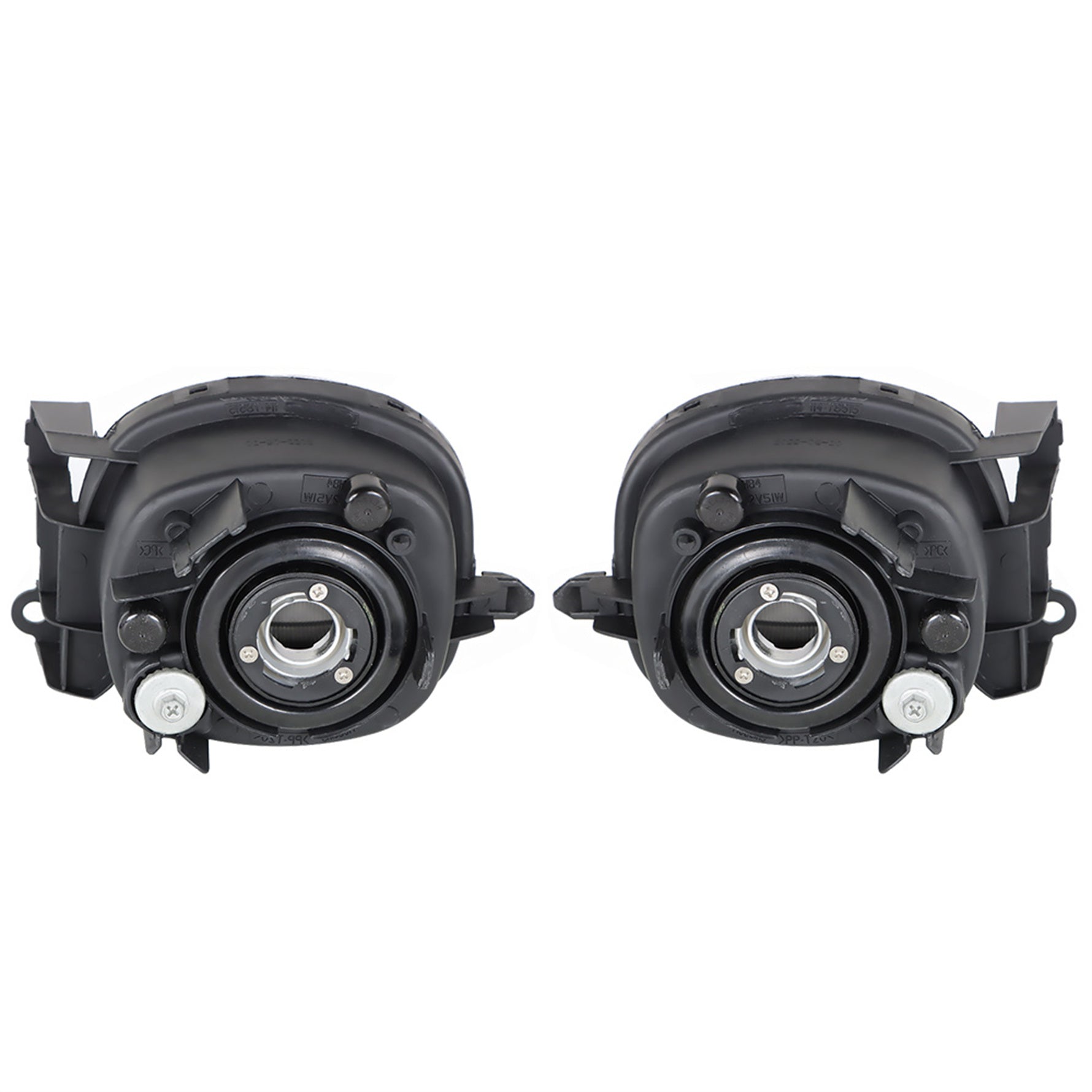TOPPARTZ Fog Lights Assembly Replacement for 2007 2008 2009 Lexus ES350 Front Bumper Chrome Fog Light With Bulbs Kit