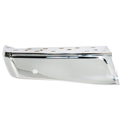 TOPPARTZ Chrome Left Side Rear Bumper End Cover with Park Assist Sensors Hole Replacement for 2015-2020 F150 FL3Z17906B