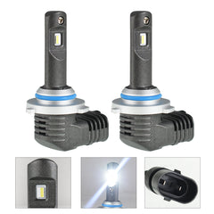 TOPPARTZ 9005/HB3 LED Headlight Bulbs,80W 6000 Lumens Super Bright 6500K Cool White LED Headlights Conversion Kit,Pack of 2