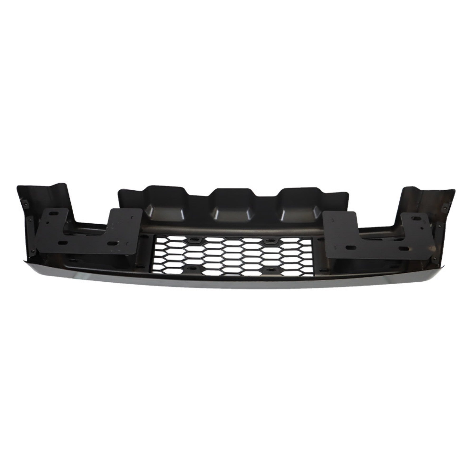 TOPPARTZ Painted Grey Steel Front Bumper Replacement for 2009-2014 F150 Conversion Raptor Style