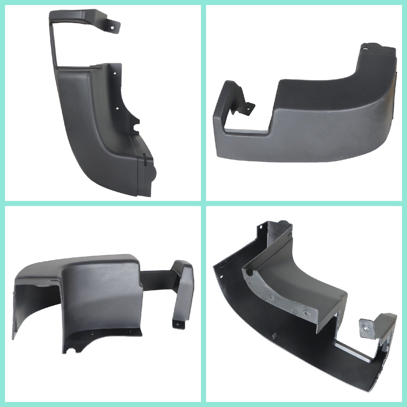 TOPPARTZ Rear Left Bumper Side End Cap Cover Replacement for 2015-2019 Transit T150 T250 T350 FO1104137