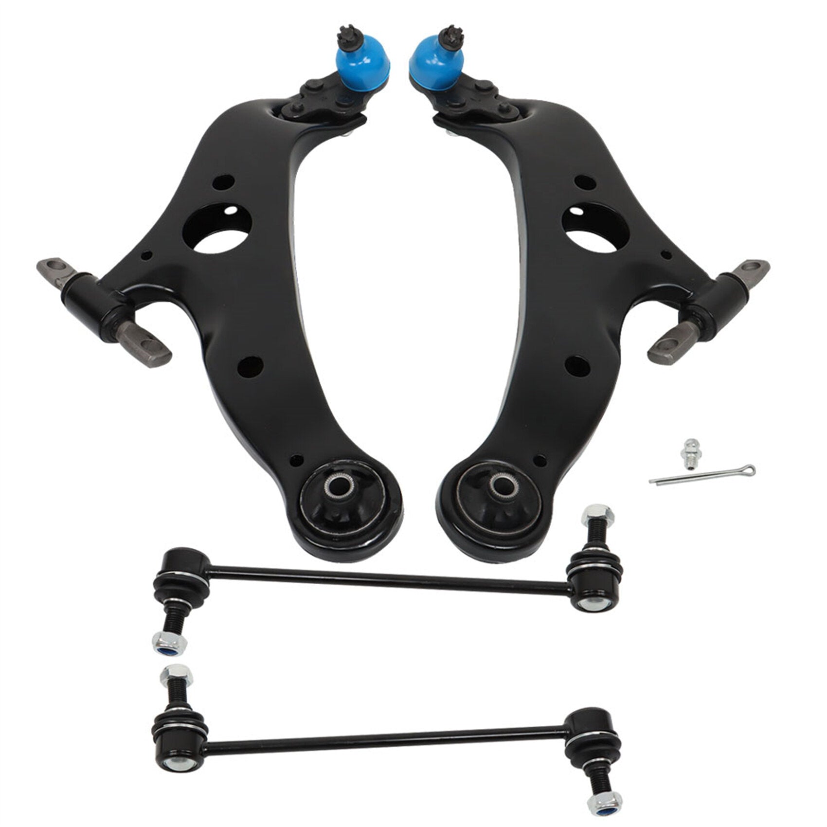 TOPPARTZ Front Lower Control Arm Ball Joint Sway Bar Replacement for Toyota Sienna 2004-2010