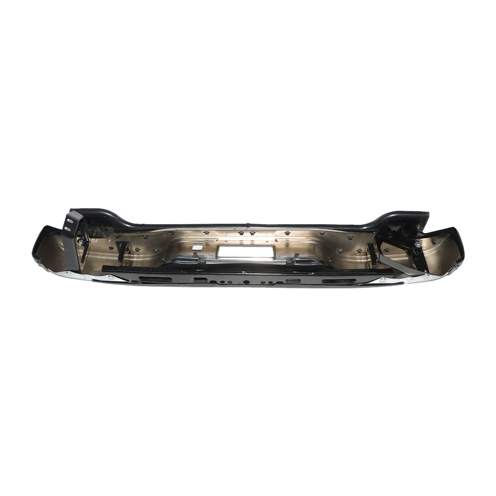 TOPPARTZ Black Steel Rear Step Bumper Assembly Replacement for 2000-2006 Chevy Tahoe Suburban GMC Yukon GM1101115