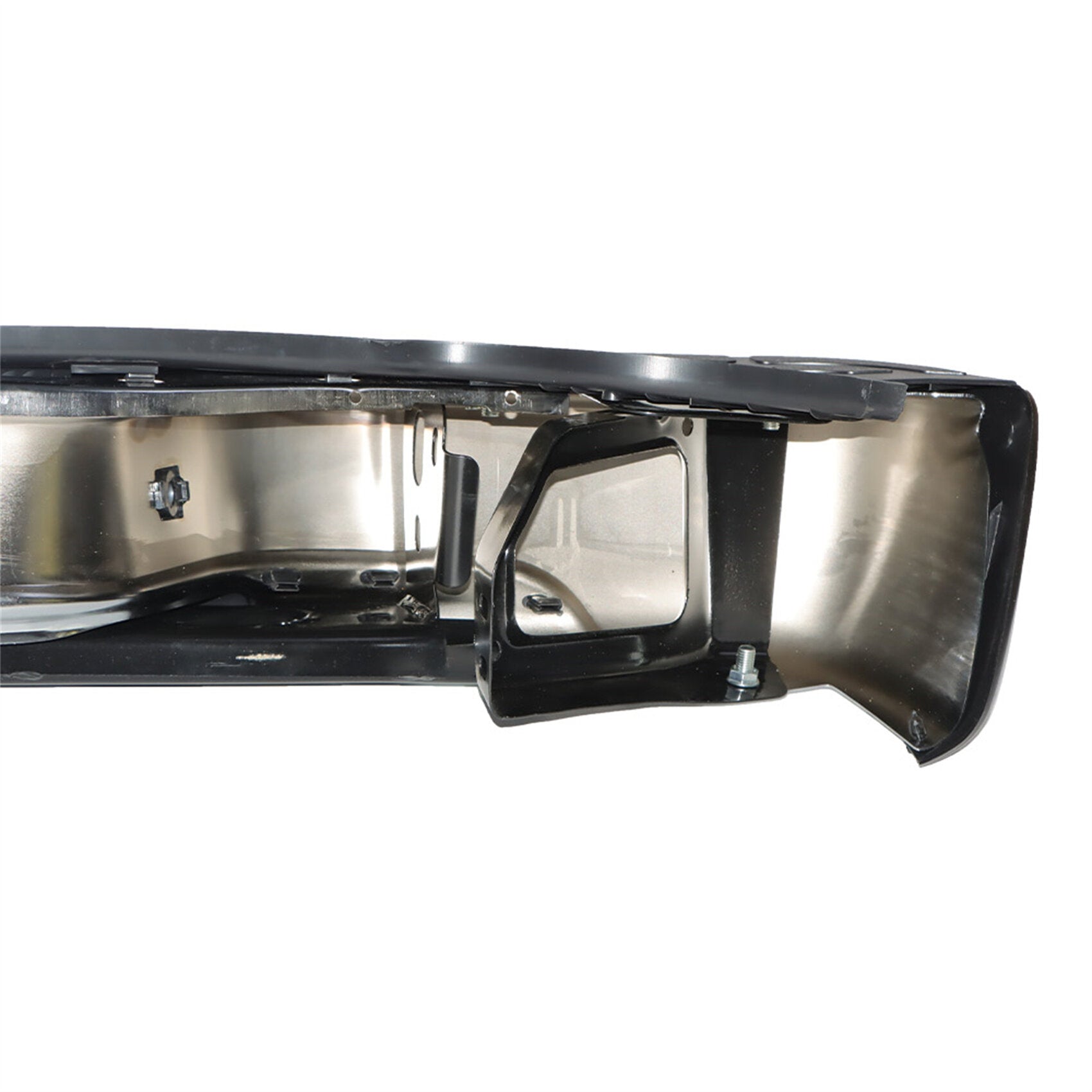 TOPPARTZ Black Steel Rear Step Bumper Assembly Replacement for 2000-2006 Chevy Tahoe Suburban GMC Yukon GM1101115