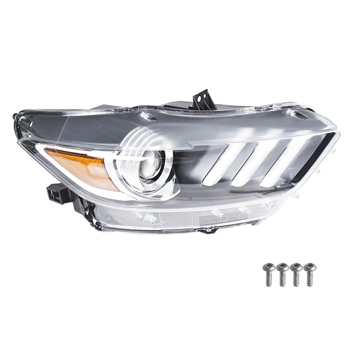 for 2015-2017 Ford Mustang HID/Xenon LED Tube Projector Headlight FR3Z13008J