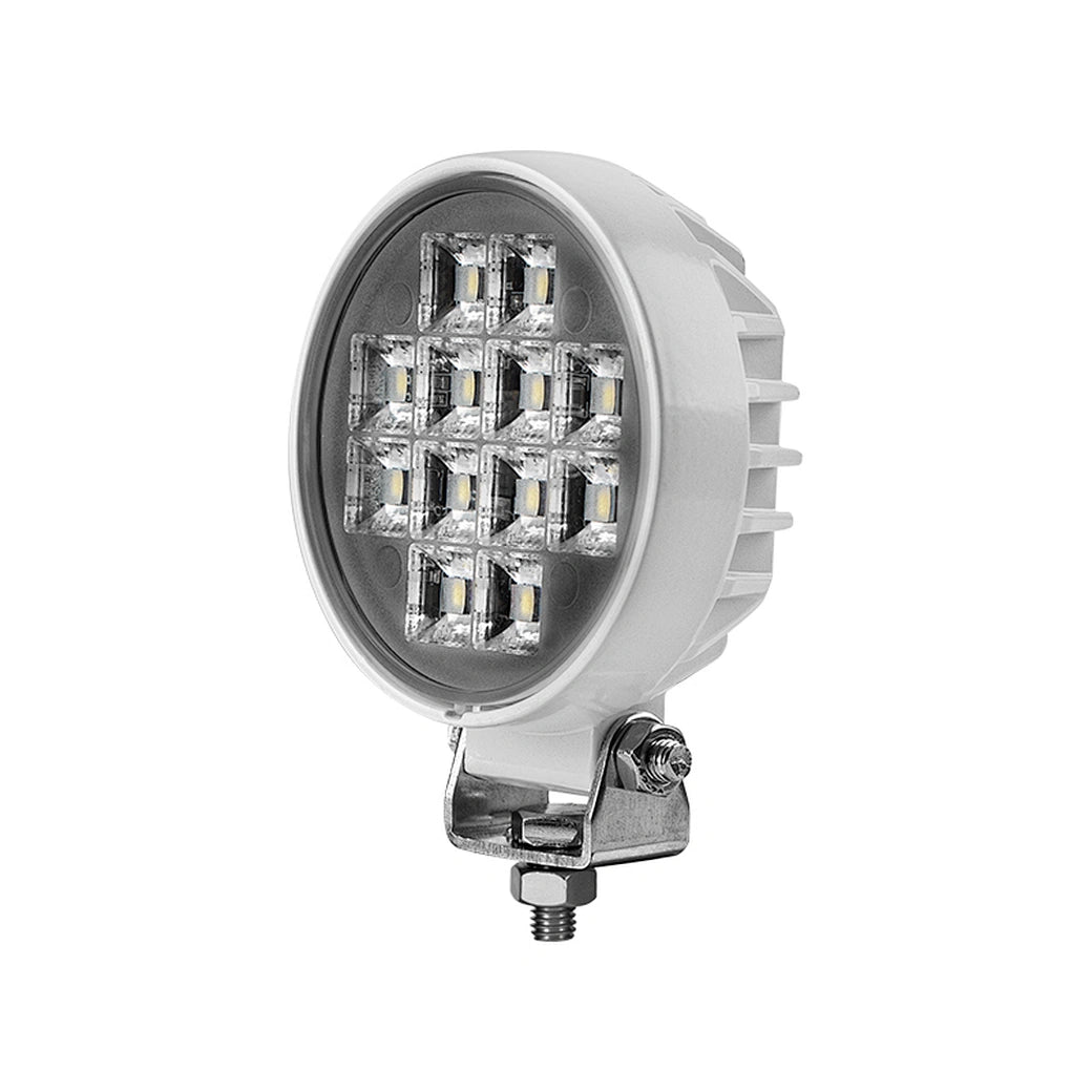 Real Work LED Lights|3''12W 960 LM|PC Lens|Wide Flood|12V 24V DC